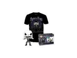 63629 - Disney: The Nightmare Before Christmas - Pop Funko & Tee - Jack Skellington 9cm (t-shirt M) Funko Gadget