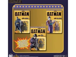 5 Points 1989 Batman Af Set (3) Action Figura Mezco Toys