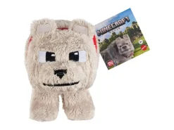 A Minecraft Movie Peluche Figura Dennis The Wolf 20 Cm Mattel