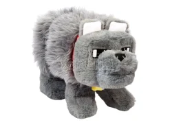 A Minecraft Movie Peluche Figura Dennis The Wolf 20 Cm Mattel