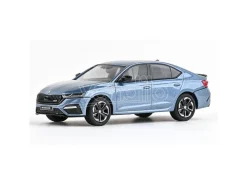 ABREX AB037CE SKODA OCTAVIA IV RS 2020 METALLIC LIGHT BLUE 1:43 Modellino