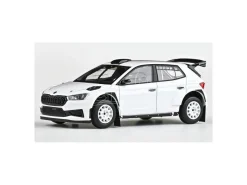 ABREX AB607EG SKODA FABIA IV RS RALLY 2 BASE 2022 WHITE 1:43 Modellino