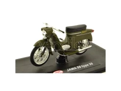 Abrex ABM010G MOTO JAWA PIONYR TYP 20 1967 ZELENA VOJENSKA 1:18 Modellino