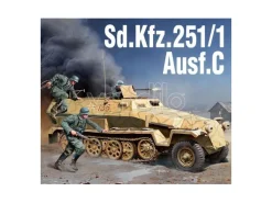 ACADEMY ACD13540 SD.KFZ. 251/1 AUSF.C KIT 1:35 Modellino