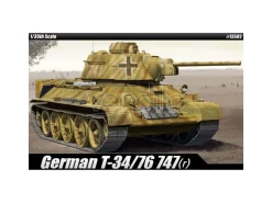 Accademy ACD13502 T-34 747 (R) GERMAN VERSION KIT 1:35 Modellino