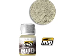 AMMO BY MIG JIMENEZ HEAVY MUD TEXTURE DRY LIGHT SOIL 1700 COLORI