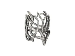 Anello Di Bosco Placcato Argento Lo Hobbit Taglia 14 Noble Collection