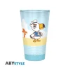 ANIMAL CROSSING - Large Glass - 400ml - "Beach Characters" - box