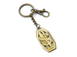 Animali Fantastici Portachiavi Newt Scamander Logo Effetto Antico The Carat Shop