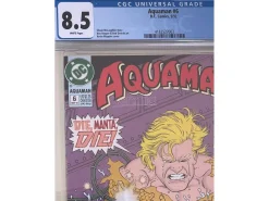 Aquaman Fumetto DC Comics 1992 Volume 6 con Box Edizione Limitata