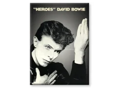 AQUARIUS ENT BOWIE HEROES FLAT MAGNET MAGNETI
