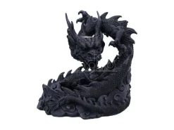 ASIAN DRAGON BACKFLOW INCENSE BURNER BRUCIAINCENSO NEMESIS NOW