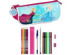 Astuccio Portapenne Scuola Frozen 17 Piece Astuccio Nordic Summer 20 Cm Safta