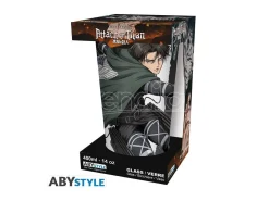 ATTACK ON TITAN - Large Glass - 400ml - Levi S4 -