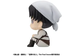 Attack On Titan Look Up Pvc Statua Levi Cleaning Up Ver. 11 Cm Megahouse