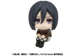 Attack On Titan Look Up Pvc Statuas Levi Cleaning Up Ver. & Mikasa Ackerman (with Regalo) 11 Cm Megahouse