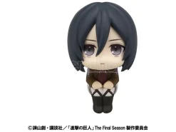 Attack On Titan Look Up Pvc Statuas Levi Cleaning Up Ver. & Mikasa Ackerman (with Regalo) 11 Cm Megahouse