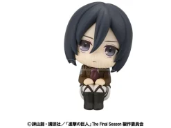 Attack On Titan Look Up Pvc Statuas Levi Cleaning Up Ver. & Mikasa Ackerman (with Regalo) 11 Cm Megahouse
