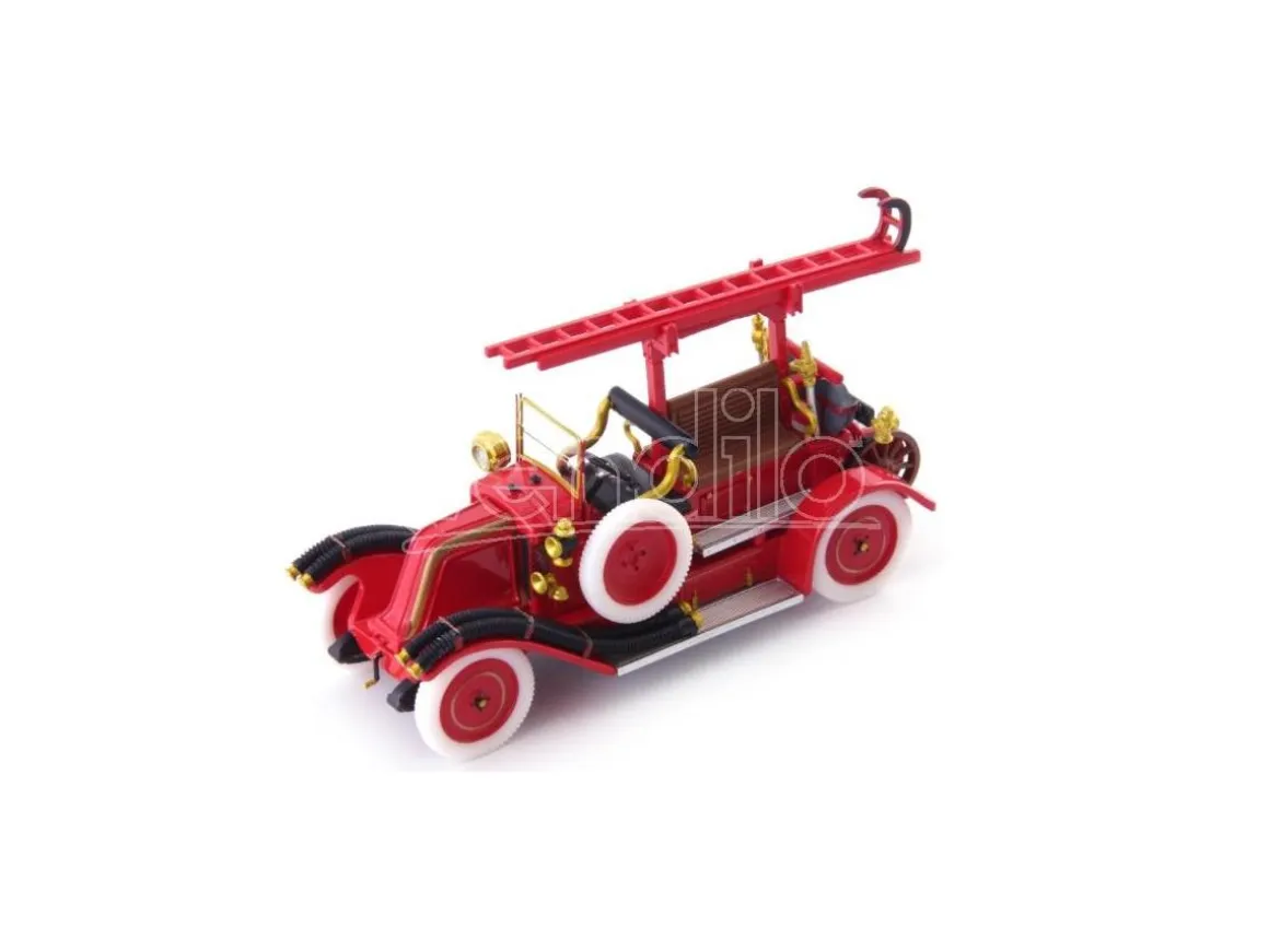 AUTOCULT ATC12019 RENAULT TYPE LO CAMION POMPIER 1926 RED 1:43 Modellino