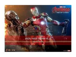 Avengers: Age Of Ultron Movie Masterpiece Diecast Action Figura 1/6 Iron Man Mark Xliii (2.0) (deluxe Version) 32 Cm Hot Toys