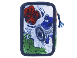 Avengers Astuccio Triplo con Accessori Giotto 12 x 19 x 6 cm Cerdà
