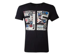 Bandai Namco - Galaga 35 Pixel T-shirt Uomo Difuzed