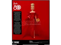 Barbie Signature Bambola 80th Anniversary Blonde Mattel
