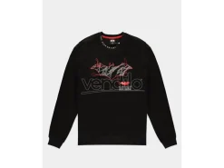 Batman - Felpa Girocollo con Logo Pipistrello Difuzed