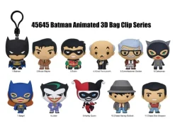 BATMAN ANIMATED BAG CLIP BLIND BOX DISPLAY (24) Moschettone MONOGRAM