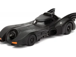 Batman Batmobile 1989 Die Cast 1:32 Funzionamento a Ruota Libera Jada Toys