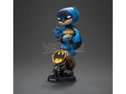 Batman Mini Co. Statua Batman Sul Batsegnale Blue Variant 15 Cm Iron Studios