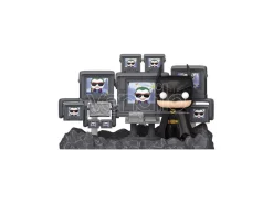 Batman 85th Anniversary Pop Moments Deluxe Vinile Figures Batman In Batcave 9 Cm Funko