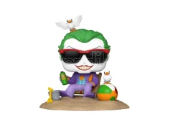 Batman 85th Anniversary Pop! Deluxe Vinile Figura The Joker (beach) 9 Cm Funko