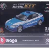 BBURAGO BU25129 ALFA ROMEO GIULIA POLIZIA KIT 1:24 Modellino