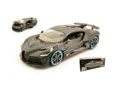BBURAGO BU11101 BUGATTI DIVO 2019 50th ANNIVERSARY CARBON 1:18 Modellino