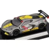 BBURAGO BU38312 CHEVROLET CORVETTE C8R N.4 2020 GREY 1:43 Modellino