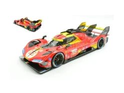BBURAGO BU16303 FERRARI 499P N.50 WINNER 24 H LE MANS 2024 FUOCO-NIELSEN-MOLINA 1:18 Modellino