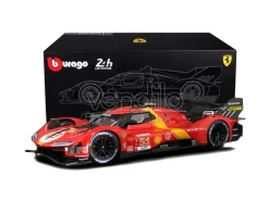 BBURAGO BU16312 FERRARI 499P N.50 WINN.LE MANS 2024 FUOCO-NIELSEN-MOLINA-ACRYLIC BOX1:18 Modellino