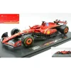 BBURAGO BU16821 FERRARI SF-24 N.16 CHARLES LECLERC 2024 CON VETRINA 1:18 Modellino
