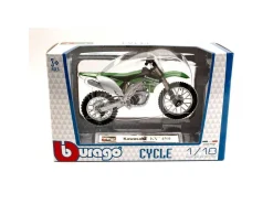 BBURAGO BU51045 KAWASAKI KX 450F 2010 1:18 Modellino