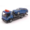 BBURAGO BU31418 PORTAUTO TOW TRUCK + AUDI A6 AVANT 1:43 Modellino