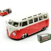 BBURAGO BU43048 VW VAN SAMBA CREAM/RED 1:32 Modellino