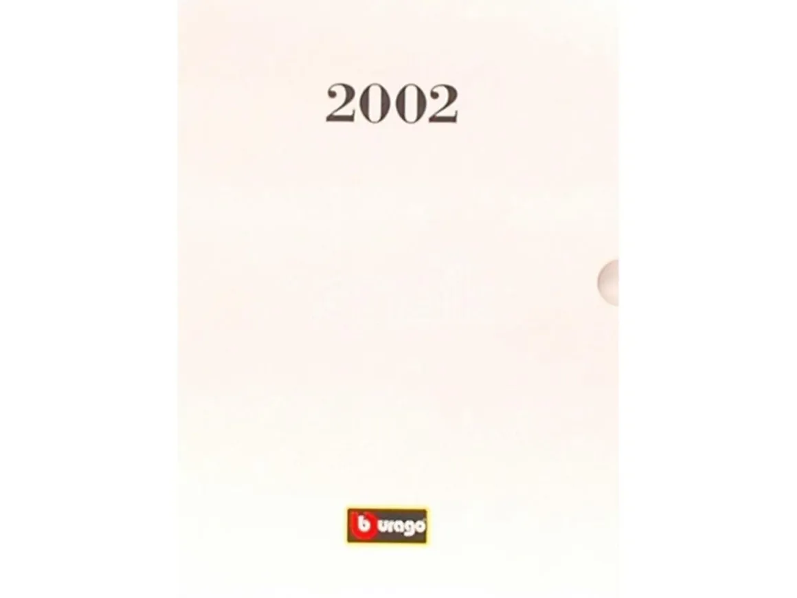 Bburago BUCAT2002AG AGENDA BURAGO 2002 Modellino