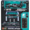 BBURAGO BU38452H PIT STOP SET MERCEDES F1 W14 N.44 LEWIS HAMILTON 2023 1:43 Modellino
