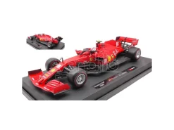 BBURAGO BU16808L FERRARI F1 CHARLES LECLERC 2020 N.16 1:18 Modellino