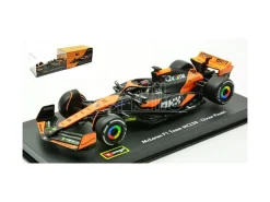 BBURAGO BU38215P MCLAREN MCL 38 N.81 2024 OSCAR PIASTRI SIGNATURE 1:43 Modellino