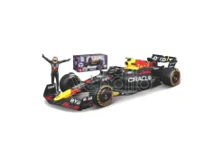 Bburago Bu28036p Red Bull Rb19 N.11 Sergio Perez 2023 Con Figura 1:24 Modellino