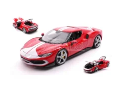 BBURAGO BU16017R FERRARI 296 GTB RED 1:18 Modellino