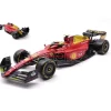Bburago Bu16811sm Ferrari F1-75 N.55 Carlos Sainz  Monza 2022 75th Anniv.w/casco 1:18 Modellino