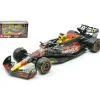 BBURAGO BU38097VS RED BULL RB20 N.1 F1 2024 MAX VERSTAPPEN BRITISH GP WORLD CHAMPION 1:43 Modellino